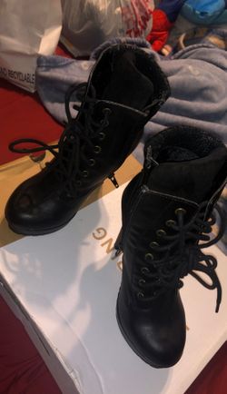 Heel boots black