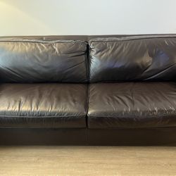Leather PB Couch