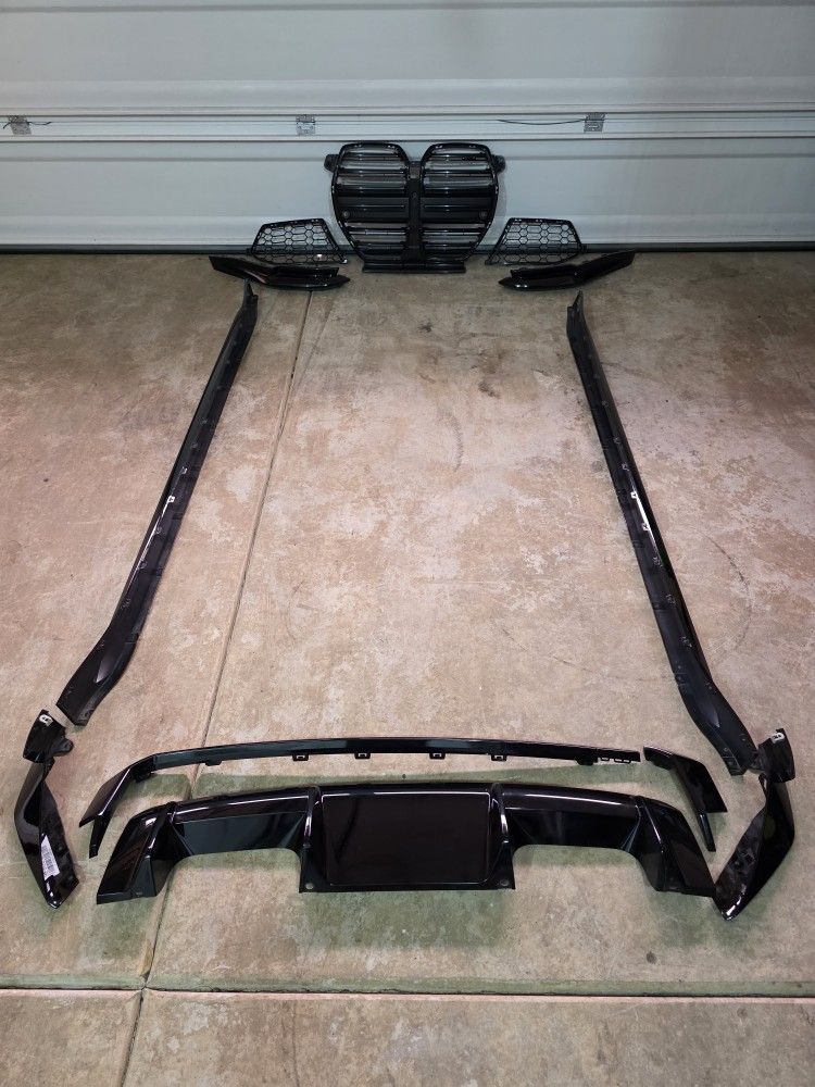 Grill, Side Skirts And Diffuser