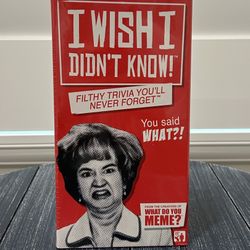 I Wish I Didn’t Know Game