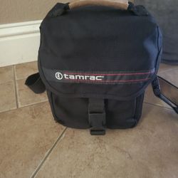 Tamarac Padded Camera Or Binoculars Case. With Extra Storage Dept. Like New.