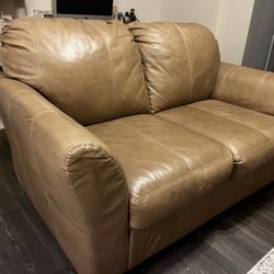 Leather Couch 