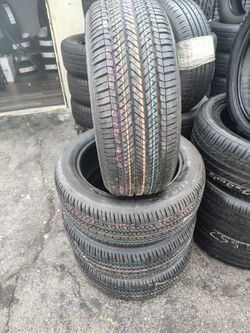 215/55/17 bridgetone  95% tread life
