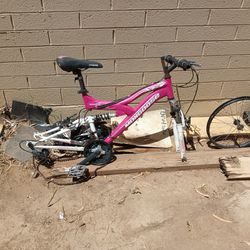 Mongoose Mountain Bike Girls Frame Pedals Removed after Images 20 To 24Inch
