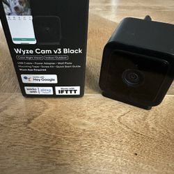 Wyze Cam v3 Black Used