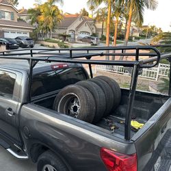 Toyota Tundra Or Ford F150 5.5 Foot Bed, Industrial Lumber Rack Excellent Condition