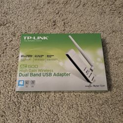 TP-Link AC600 High Gain Wireless Dual Band USB Adapter 