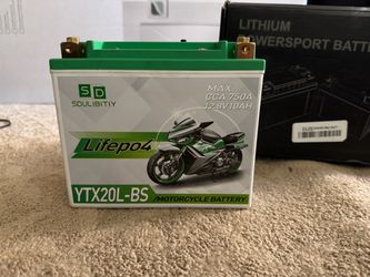Motorcycle Battery YTX20L-BS