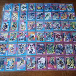 Marvel X Men Super Hero Complete Set #1-100