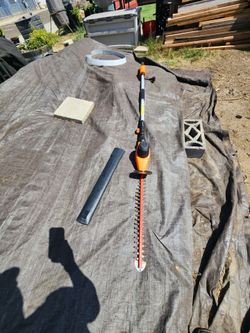 Garcare Extendable Hedge Trimmer Electric