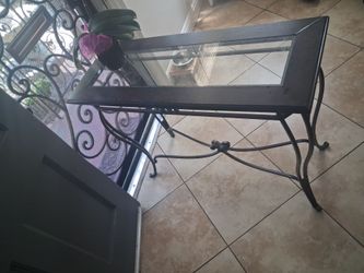 Glass table