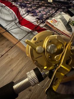 All Star Classic Graphite rod with Shimano Trinidad TN-30 reel