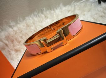 Hermés Pink & Gold Summer bracelet