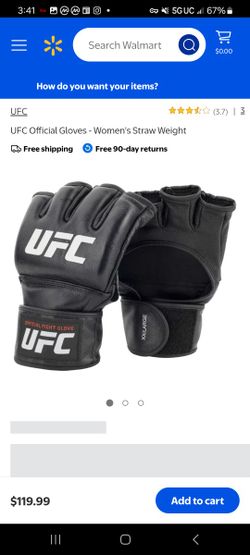 UFC WOMENS STRAWWEIGHT FIGHT GLOVES