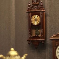 Dollhouse Miniature Clock