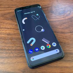 Google Pixel 4 XL Large Unlocked In Black Minor Wear 