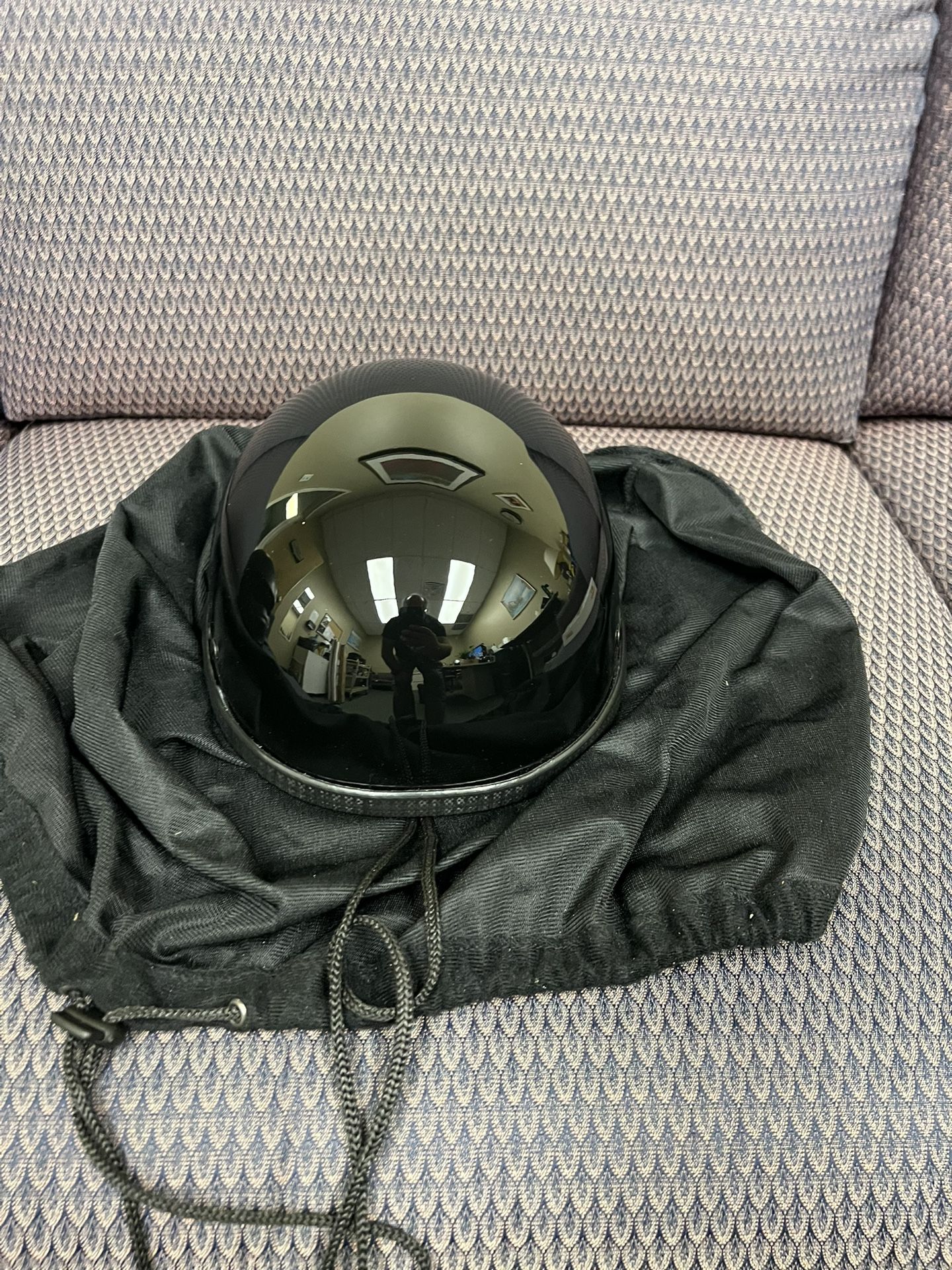 Motorcycle Half Helmet (Large)