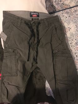Grey pants cargo