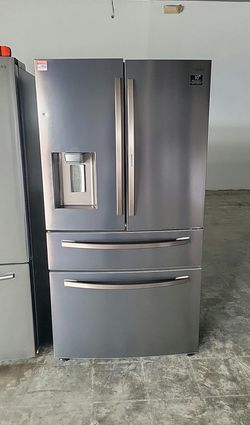 Samsung 4‑Door French Door Fridge — Counter Depth, Water Dispenser