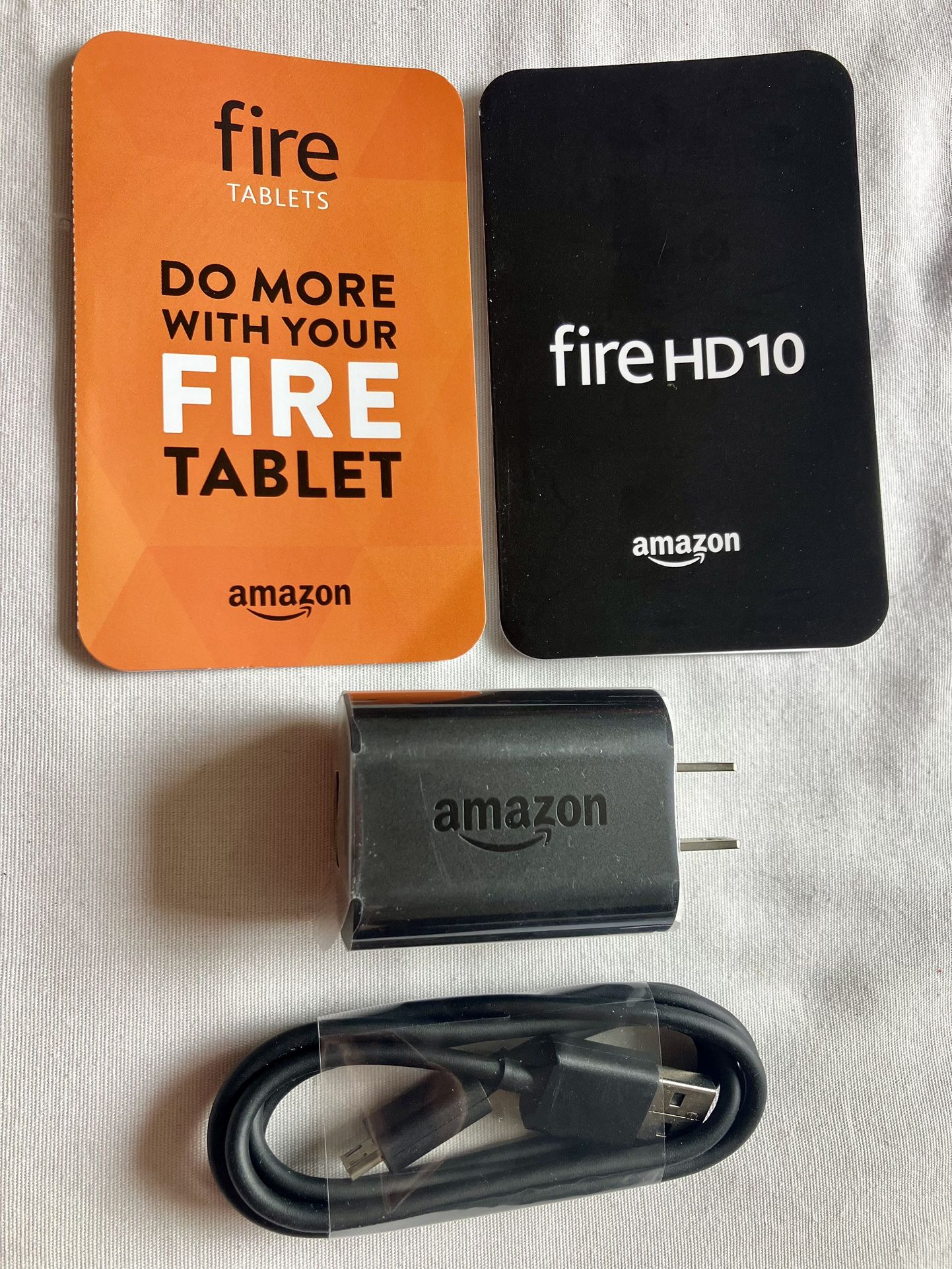 NEW ORIGINAL  AUTHENTIC AMAZON KINDLE FIRE TABLET -- ADAPTER CHARGER CABLE CORD Only -- ‼️ Price Is FIRM ‼️
