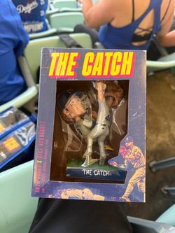 Dodgers The Catch Bobblehead