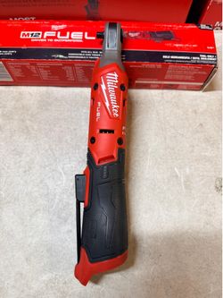 Milwaukee TOOL ONLY  M12 FUEL 12V Lithium-lon Compact 1/4 in. Cordless Ratchet USED $175