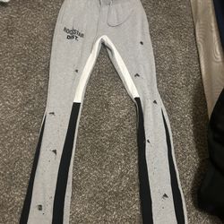 rockstar hoodie and matching stacked sweats