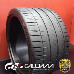 1 (One) Tire LikeNEW Michelin Pilot Sport 4S ZP Run Flat TPC XL 345/25ZR21 92952