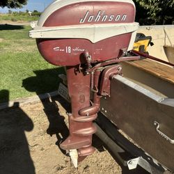 1957 Johnson Sea Horse 18