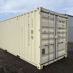 20 FOOT NEW 1-TRIP CONTAINER STD SHED,STORAGE,SHIPPING,CONEX