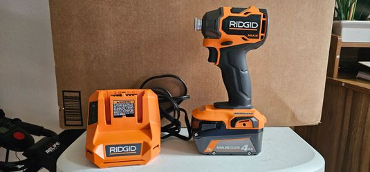 NUKE RIDGID 18V Brushless Impact Driver with Battery and Charger