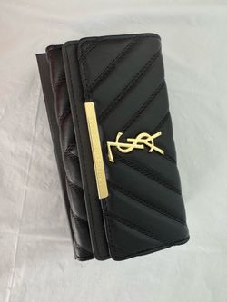 Large black wallet