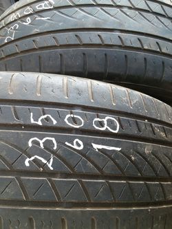235 60 18 two Yokohama tires $20each