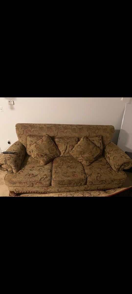 Living Room Furniture:( 3 Sofas )COMPLETE High Quality SOFA SET w/ Table&SideTable