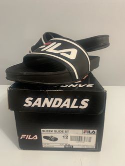 Fila Sleek Slide ST Sandals Men's Size 12