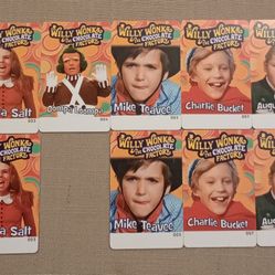 Willy Wonka Arcade Cards