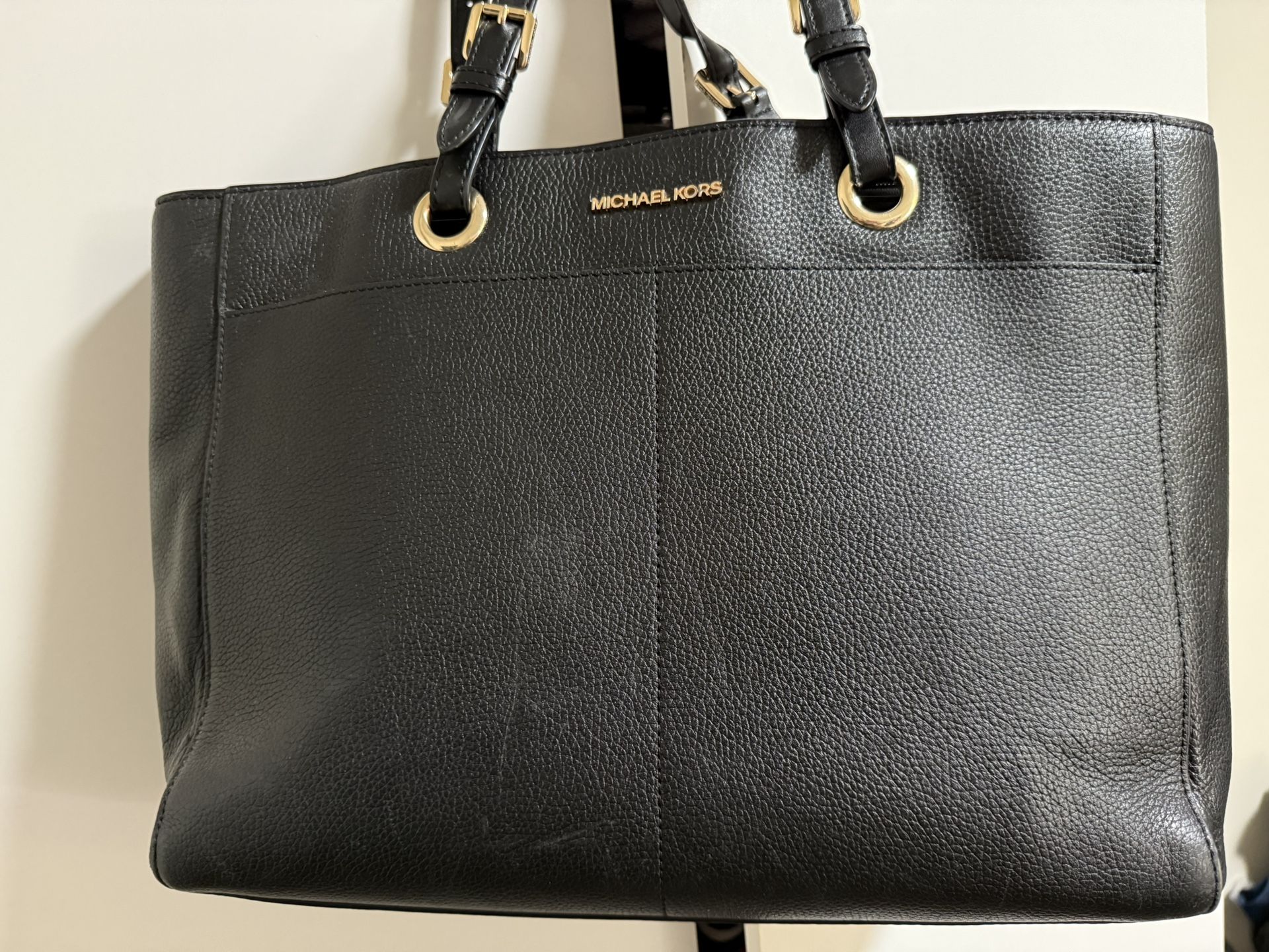 Michael Kors Black Tote Shoulder Bag