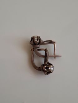 Sterling Silver & Lab-grown diamond Earrings