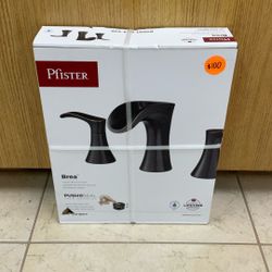 PFISTER BREA BRONZE FINISH LF-049-BRYY 8”-20” WIDESPREAD BATHROOM FAUCET.