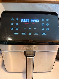 Gourmia Digital Air Fryer Stainless Steel