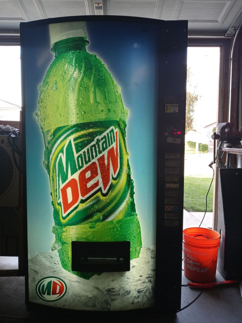 Soda vending machine