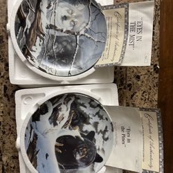 Decorative ceramic plates