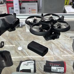 DJI AVATA DRONE WITH GOOGLES, CONTROLER, Extra Batteries 