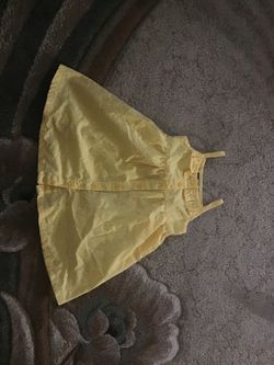 2T Summer Yellow Dress