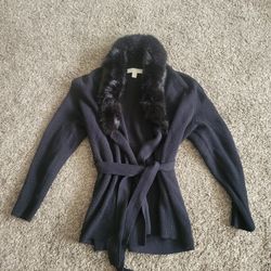 Michael Kors Faux Cardigan