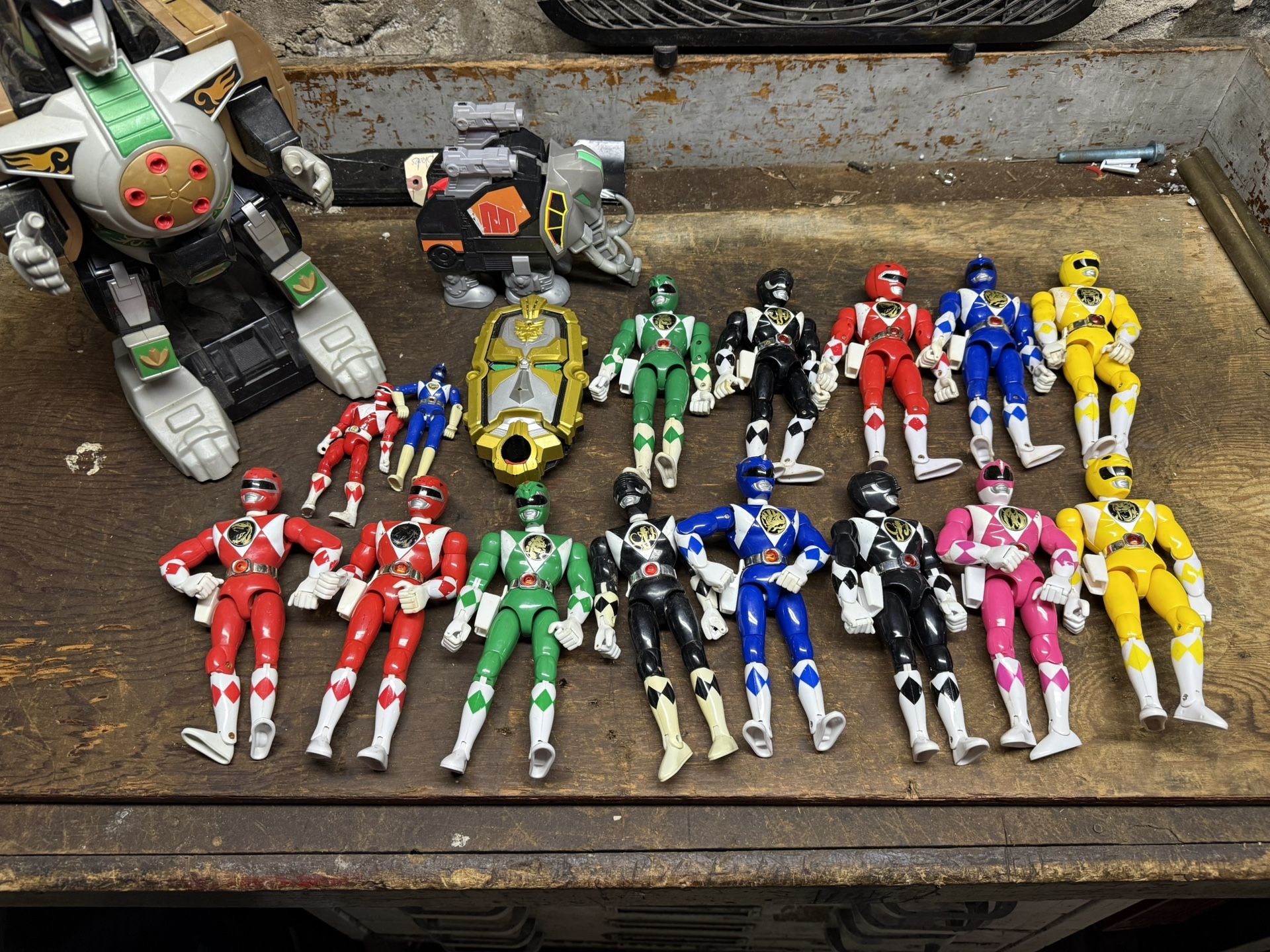 Vintage Mighty Morphine Power Rangers Lot