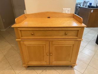 Solid Wood Baby Changing Table