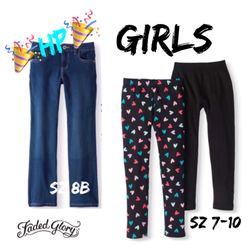 Final Sale NWT Girls Faded Glory 3Pack Mix/Match Set