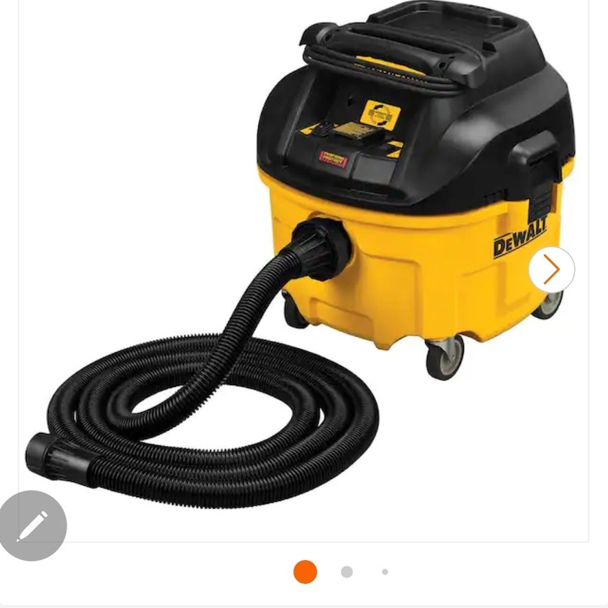 8 gal dewalt shop / hepa vacuum