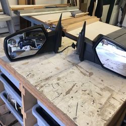 Chevy Silverado Stock Side Mirrors